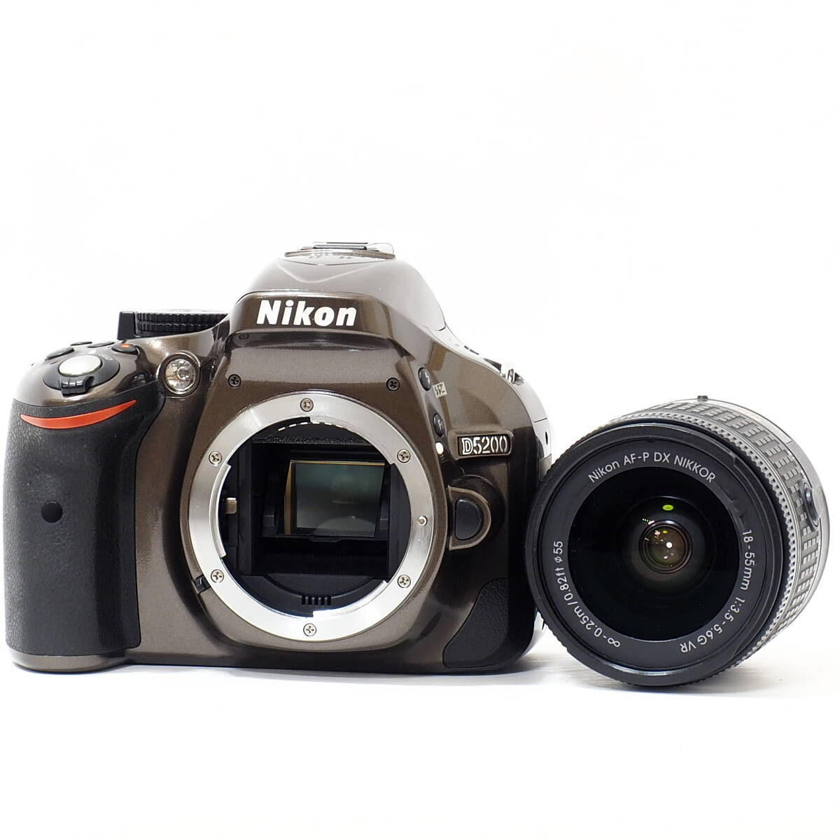 Nikon D5200 Bronze AF-P DX NIKKOR 18-55mm F3.5-5.6 G VR APS-C DX Format 2410万画素 ブロンズカラーで個性が光る EN-EL14 MH-24_画像10