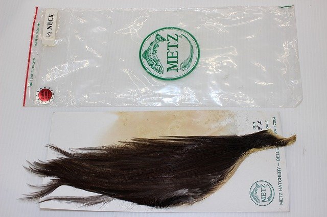 ☆METZ メッツ 1/2 NECK フライフィッシング ハックル？ DUN グレード＃2 ※長期在庫品【未使用品】【1円スタート！】☆101の画像7