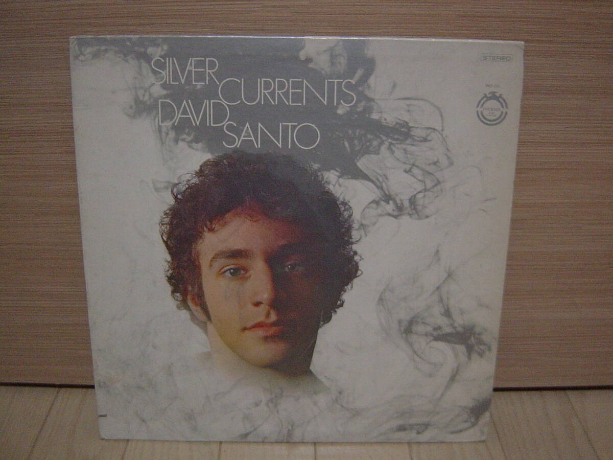 LP[SSW] 初回ジャケ Artie Traum 参加 Rising Of Scorpio 収録 DAVID SANTO SILVER CURRENTS デヴィッド・サント_画像1