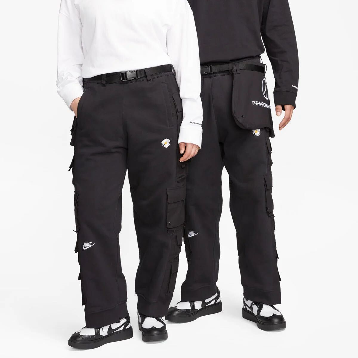 Lサイズ 新品未使用 国内正規品 PEACEMINUSONE PMO x NIKE Wide Pants G-DRAGON ナイキ ジードラゴン パンツ_画像1