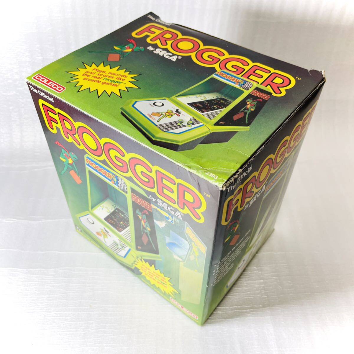 【動作確認済み】COLECO コレコ社製品 日本未発売海外購入品 FROGGER フロッガー LSI 電子ゲーム 超レア 希少価値品 動作・音質問題なし _画像2