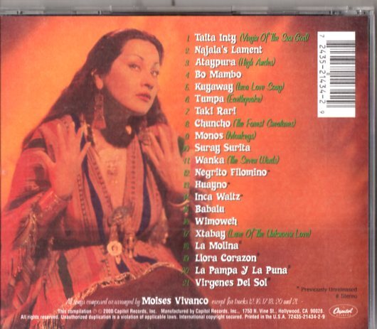 Yma Sumac /傑作ベスト/モンド、ラウンジ、エキゾ音楽の画像2