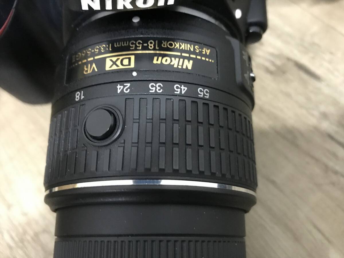 NIKON ニコン デジタル 一眼レフ カメラ D3300 ダブルズームキット 元箱付属_画像5