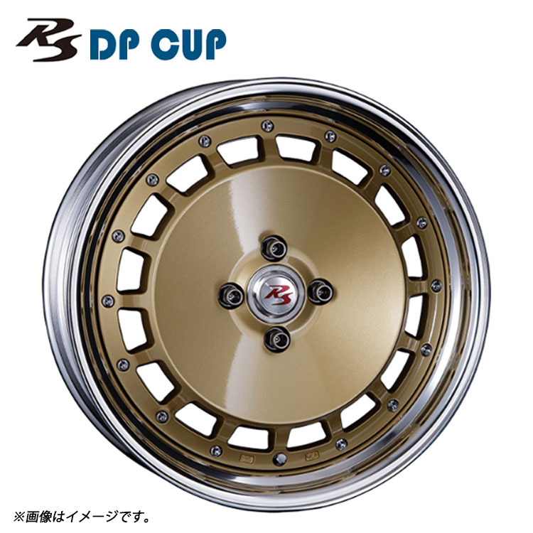 送料無料 クリムソン RS DP CUP Low Disk 16/17inch 9J-16 +53～－3 5H-100 【2本セット 新品】_画像1