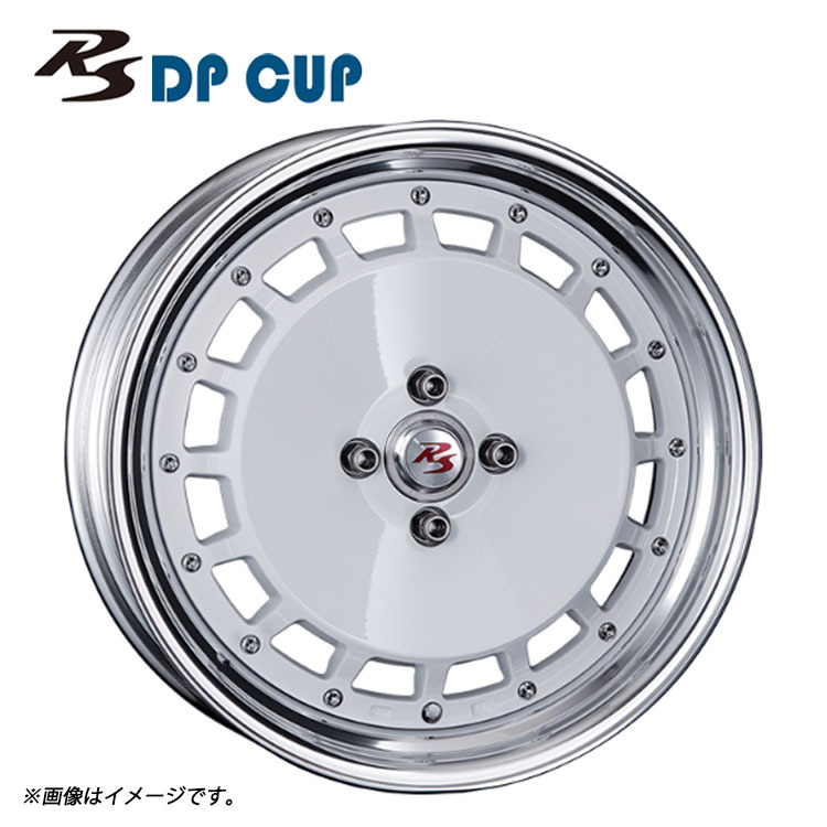 送料無料 クリムソン RS DP CUP Low Disk 18/19inch 8J-18 +56～30 4H-100 【2本セット 新品】_画像1