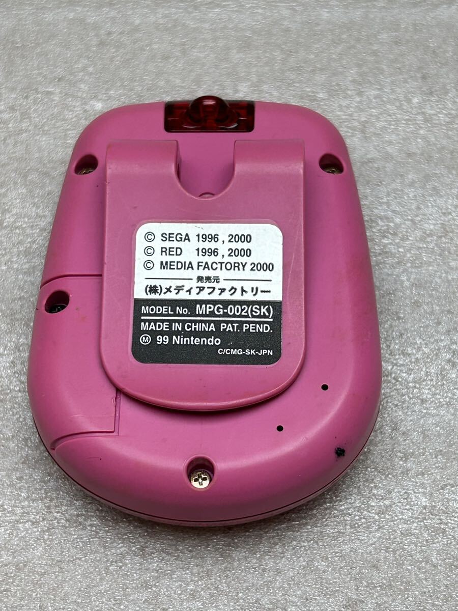  ポケットサクラ サクラ大戦 携帯ゲーム 任天堂 POCKET SAKURA MPG-002 レトロ 当時品 カラー液晶 通電確認 動作未確認 の画像5