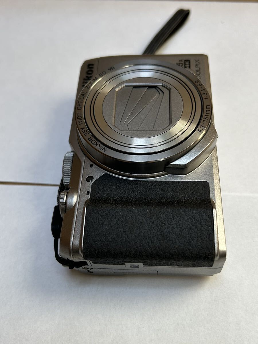 中古 保管品 Nikon ニコン COOLPIX A900 コンパクトデジタルカメラ シルバー 動作未確認 の画像6