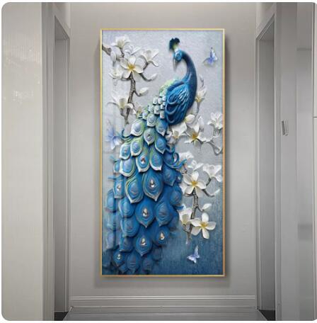 高級感溢れ★新入荷 リビングルーム装飾画 玄関装飾画 現代 ソファの背景装飾画◆40*80cm の画像1