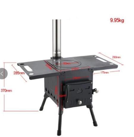人気商品★屋外薪ストーブ携帯用ピクニック装備多机能無煙折畳かまどの野たきストーブ野外 の画像2