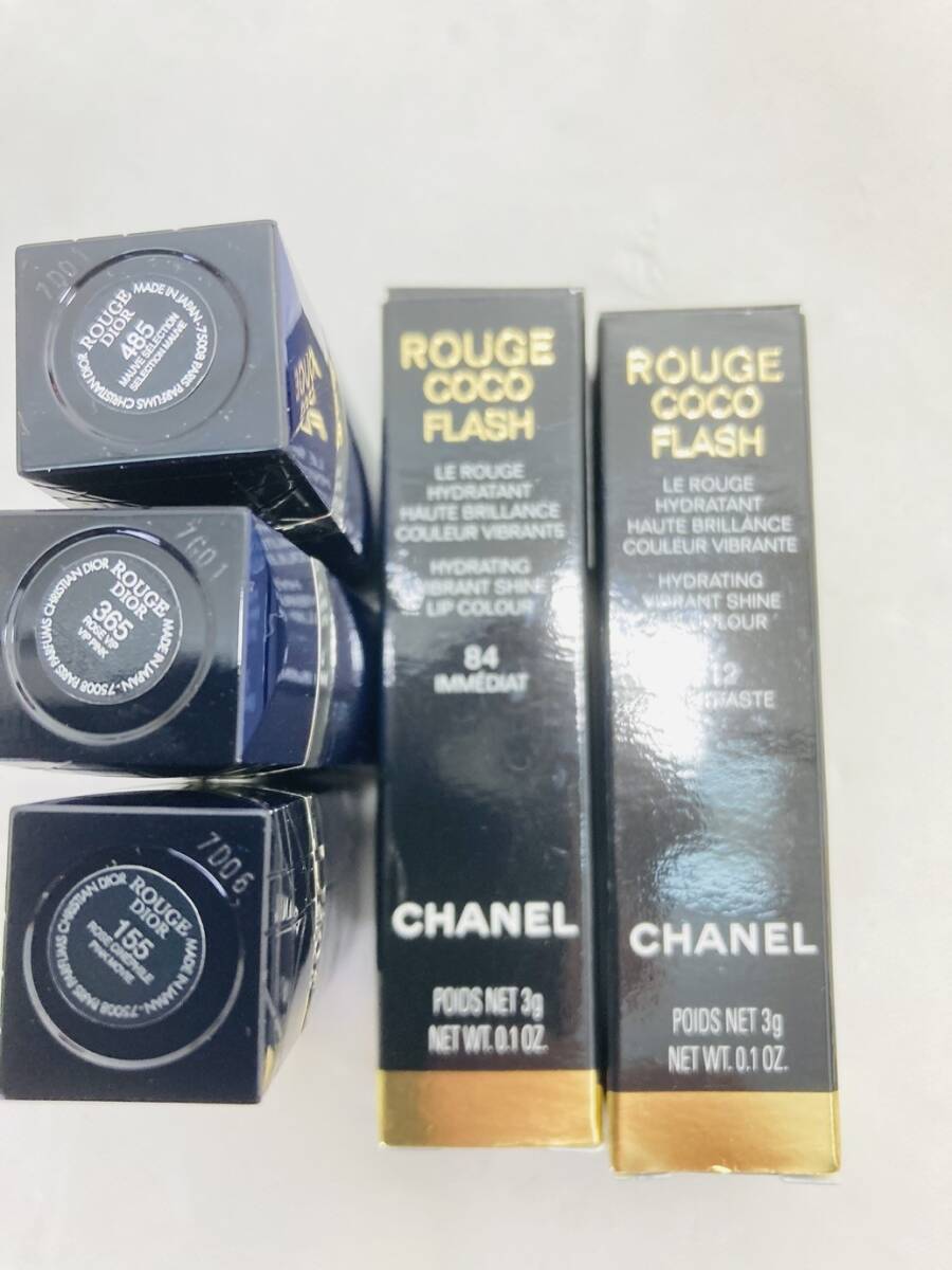 未使用多数 CHANEL シャネル Dior ディオール YSL イヴ・サンローラン 他 口紅 まとめ セット ZZ-240409003