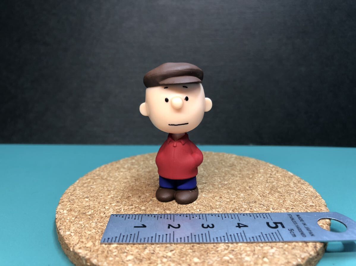 【チャーリー・ブラウン】 PEANUTS ならぶんです。3 SNOOPY ピーナッツ スヌーピー フィギュア BANDAI バンダイの画像2