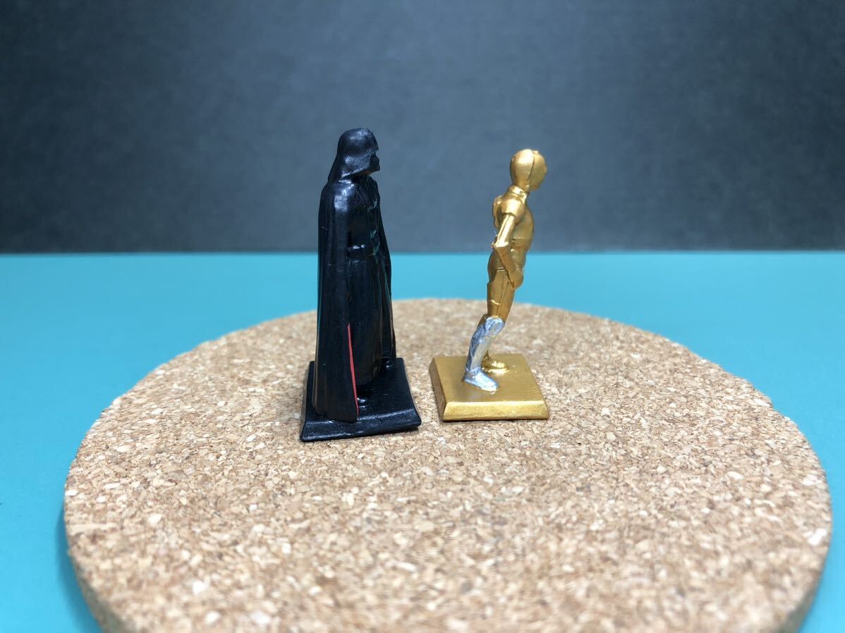 STARWARS ダースベイダー+チューバッカ&C-3PO applause Yahoo!オークション - 【ダース・ベイダー & C-3PO】 STAR WARS
