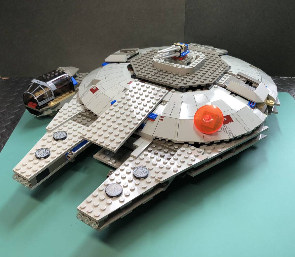 【ファルコン号】 LEGO STAR WARS 7190 レゴ スターウォーズ ミレニアム・ファルコン 欠品多 ※前回より梱包サイズ変更の画像1