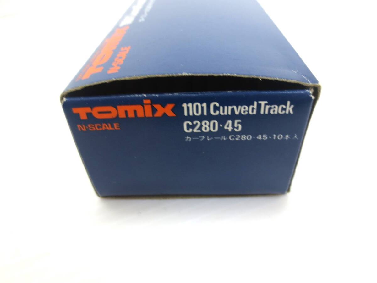 【4-27】TOMIX 1101 カーブレール C280・45 10本入の画像8