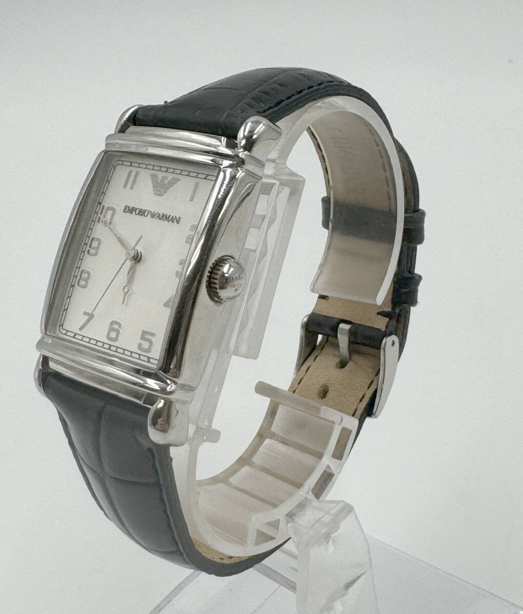 ◆EMPORIO ARMANI エンポリオアルマーニ メンズ腕時計 稼働品 美品◆の画像2