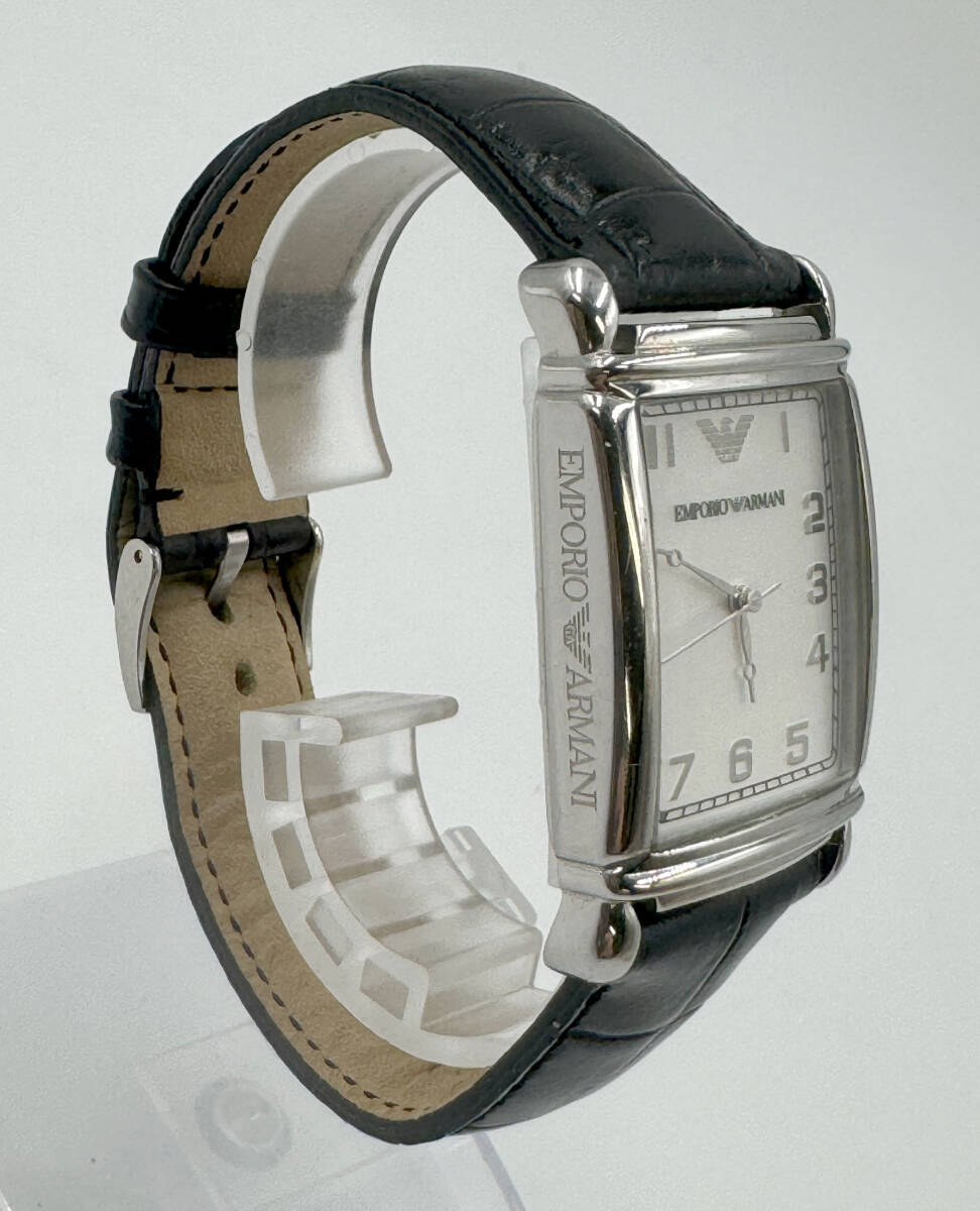 ◆EMPORIO ARMANI エンポリオアルマーニ メンズ腕時計 稼働品 美品◆の画像3