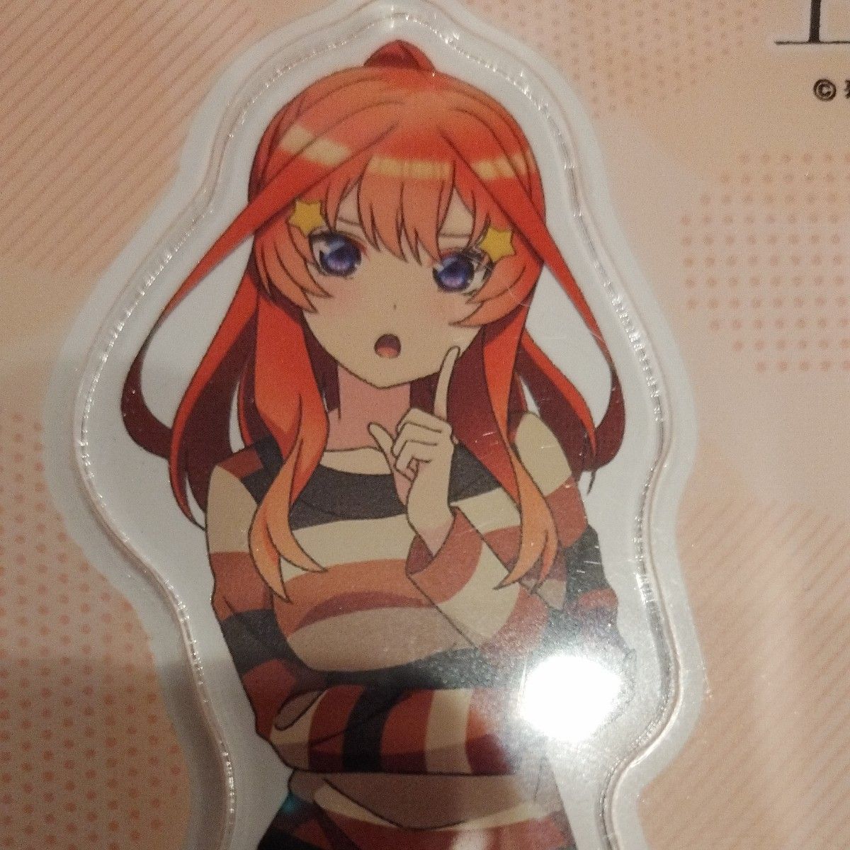 五等分の花嫁 中野五月アクリルフィギュア ポニーテール わたし 五等分の花嫁 中野五月アクリルフィギュア ポニーテール わたし