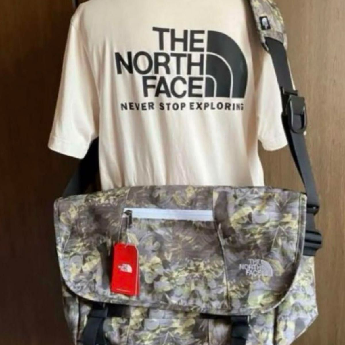 NORTH FACE  新品未使用　韓国正規品　ノースフェイス　ショルダーバッグ　メッセンジャーバッグ 