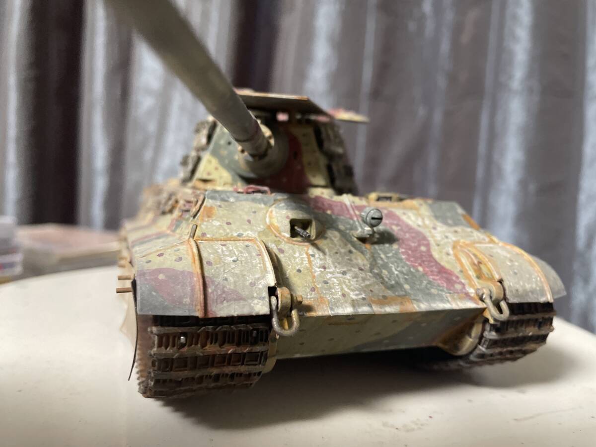 ドイツ計画戦車E75Ausf.E128mmL55砲塗装済完成車 やるせな ドイツ計画戦車E75Ausf.E128mmL55砲塗装済完成車 やるせな