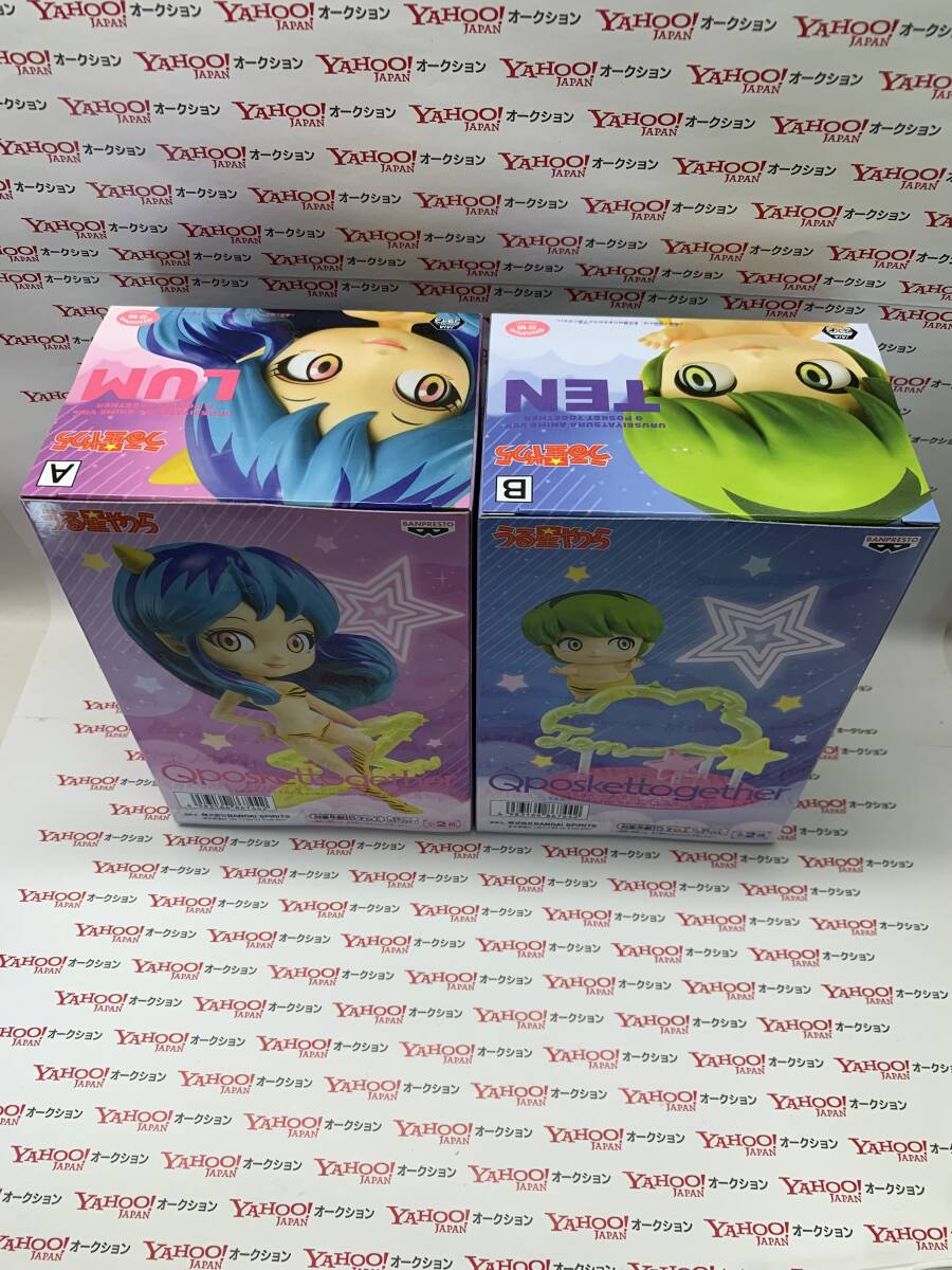 [ unopened goods ] Urusei Yatsura Q posket together LUM&TEN figure qposket Ram ton prize 