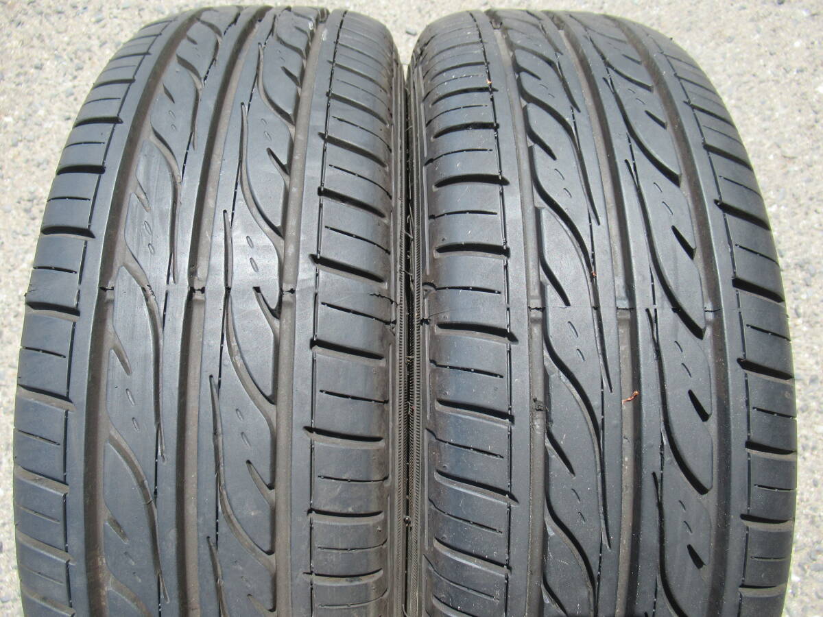 中古タイヤ☆165/55-14 165/55R14 ダンロップ EC202 2022年製 BUSTER 4.5J+43 100 4H Kカーに☆の画像9