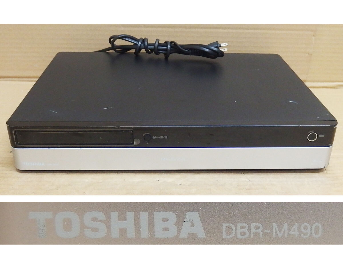 Rd14 東芝 DBR-M490 BD/DVD/HDDレコーダー 5TB タイムシフトマシン ジャンク品の画像1