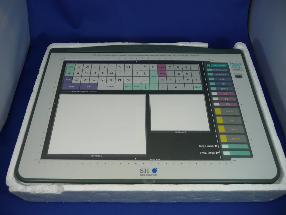  SII セイコー電子工業 ImagePAD PRO イメージパッド ペンタブレット PC-98 DOS/V ドライバーあり(NT4.0[ベータ版],W3.1[95,98含む])の画像3