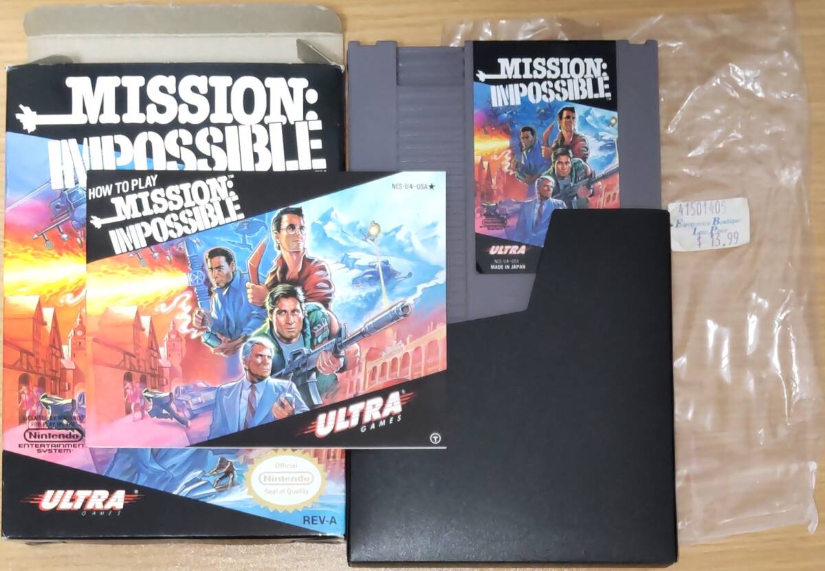 【中古】「ミッション インポッシブル（Mission:Impossible）」ウルトラゲームス（Ultra Games）NES （ネス／ファミコン）の画像4