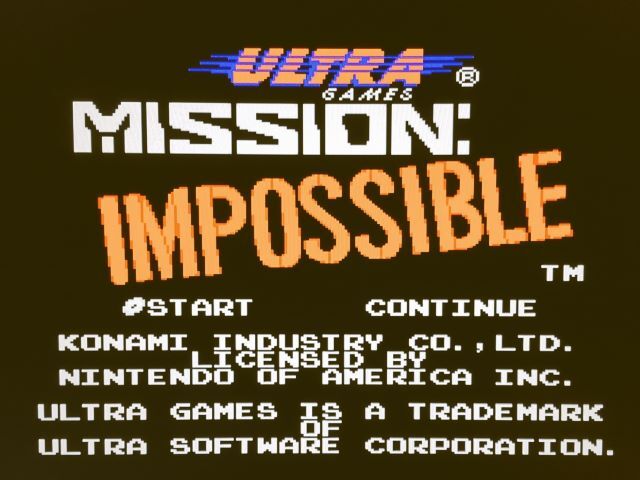 【中古】「ミッション インポッシブル（Mission:Impossible）」ウルトラゲームス（Ultra Games）NES （ネス／ファミコン）の画像6