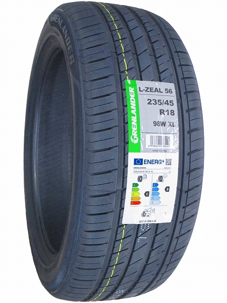 2本セット 235/45R18 2024年製造 新品サマータイヤ GRENLANDER L-ZEAL56 送料無料 235/45/18_画像3