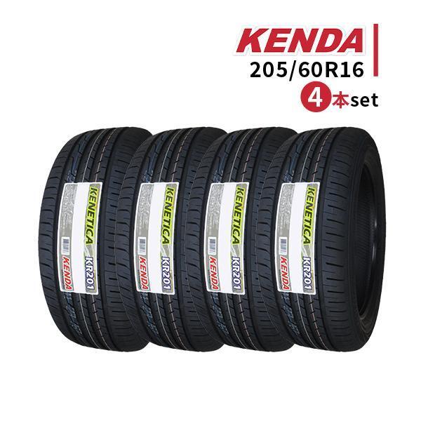 4本セット ミニバン 205/60R16 2023年製造 新品サマータイヤ KENDA KR201 送料無料 ケンダ 205/60/16の画像1