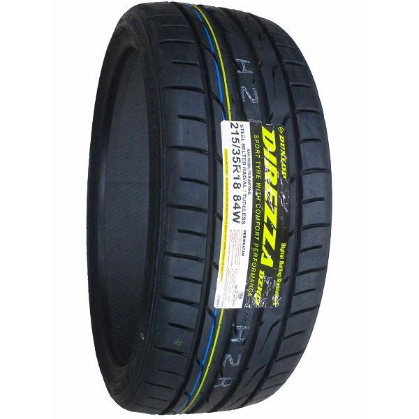 4本セット 215/35R18 2023年製造 新品サマータイヤ DUNLOP DIREZZA DZ102 送料無料 ダンロップ ディレッツァ 215/35/18の画像3