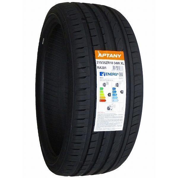 4本セット 215/35R18 2023年製造 新品サマータイヤ APTANY RA301 送料無料 215/35/18_画像3