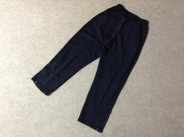 ★新品★ナイキ メンズ トレーニングパンツ 黒 Mサイズ トレーニング ワークアウト フィットネス ジム 部活 NIKE DRI-FIT 124706-010_画像2