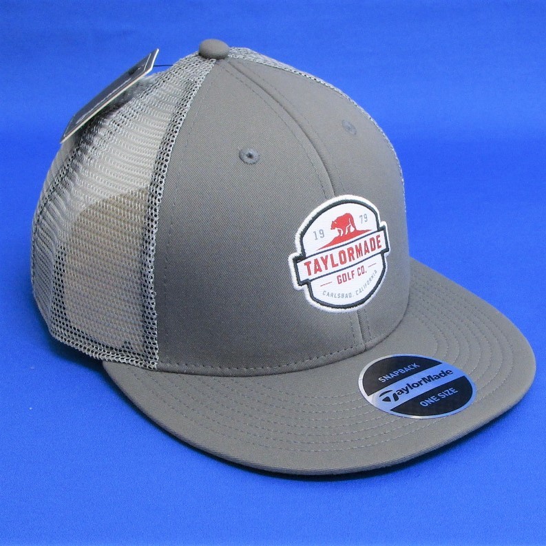 Taylor Made Trucker FlatBil グレー N7806901 メッシュ キャップ★テーラーメイド トラッカー フラットビル カリフォルニア トラッカー_画像1