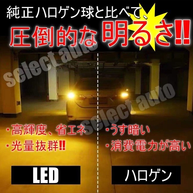 超 爆光 上級モデル LED ウインカー バルブ T20 シングル ピンチ部違い アンバー オレンジ キャンセラー内蔵 ハイフラ防止抵抗内蔵 4個の画像2