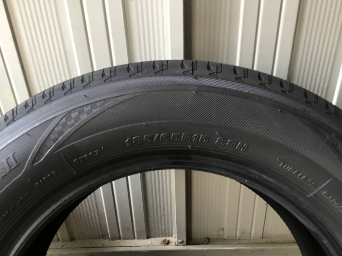 走行少ない♪中古タイヤ185/65R15 ブリヂストンレグノ GR-XⅡ4本セットの画像10