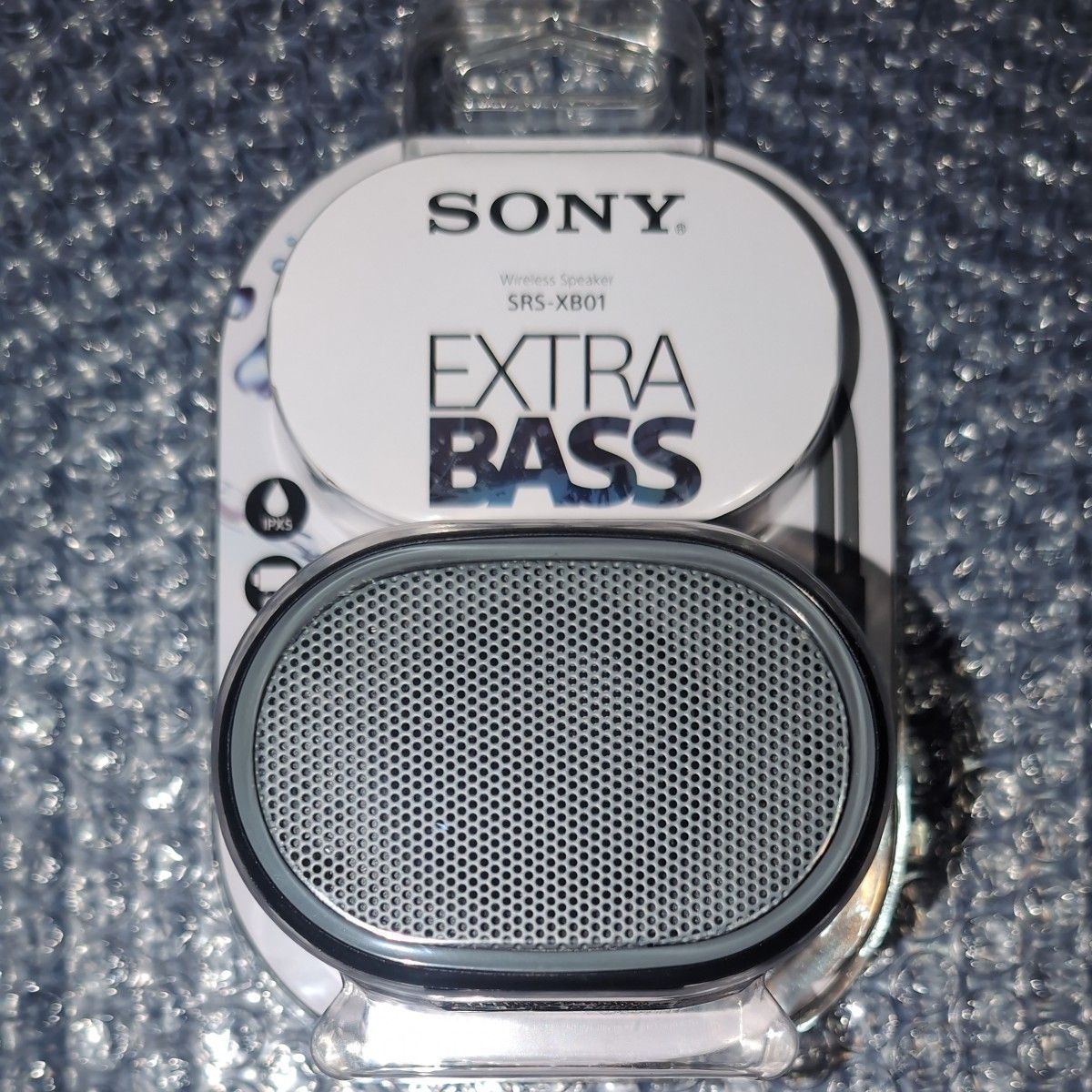 (新品) SONY ワイヤレスポータブルスピーカー SRS-XB01/B （ブラック）