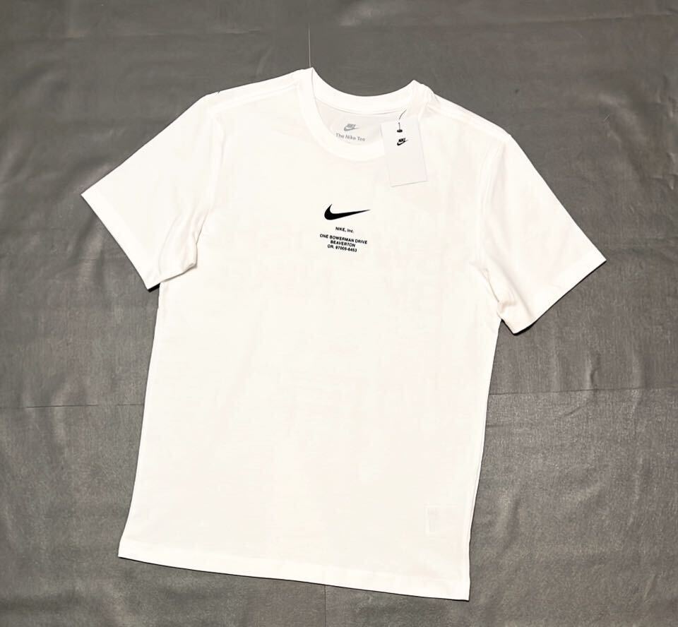 新品 ナイキ SWOOSH BY NIKE 上下セット スウッシュ ロゴ Tシャツ ジョガーパンツ セットアップ 白 ホワイト ［ 2XLサイズ ］の画像4