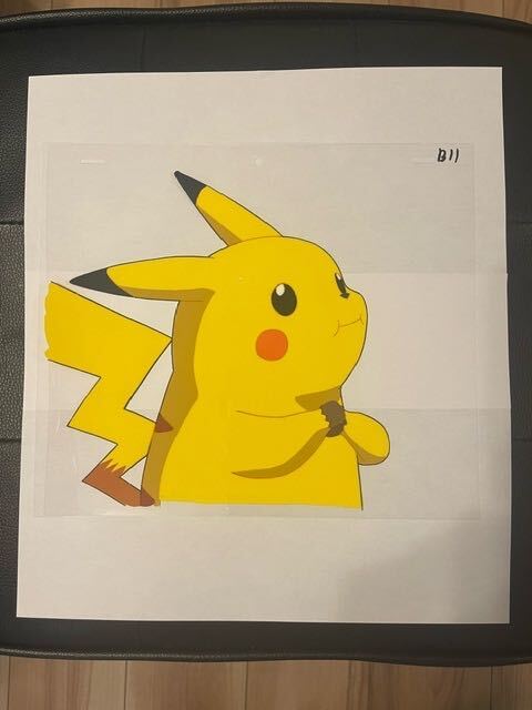 セル画 ポケモン ピカチュウ どあっぷ ポケットモンスター 任天堂 サトシ モンスターボール アニメ レアの画像2