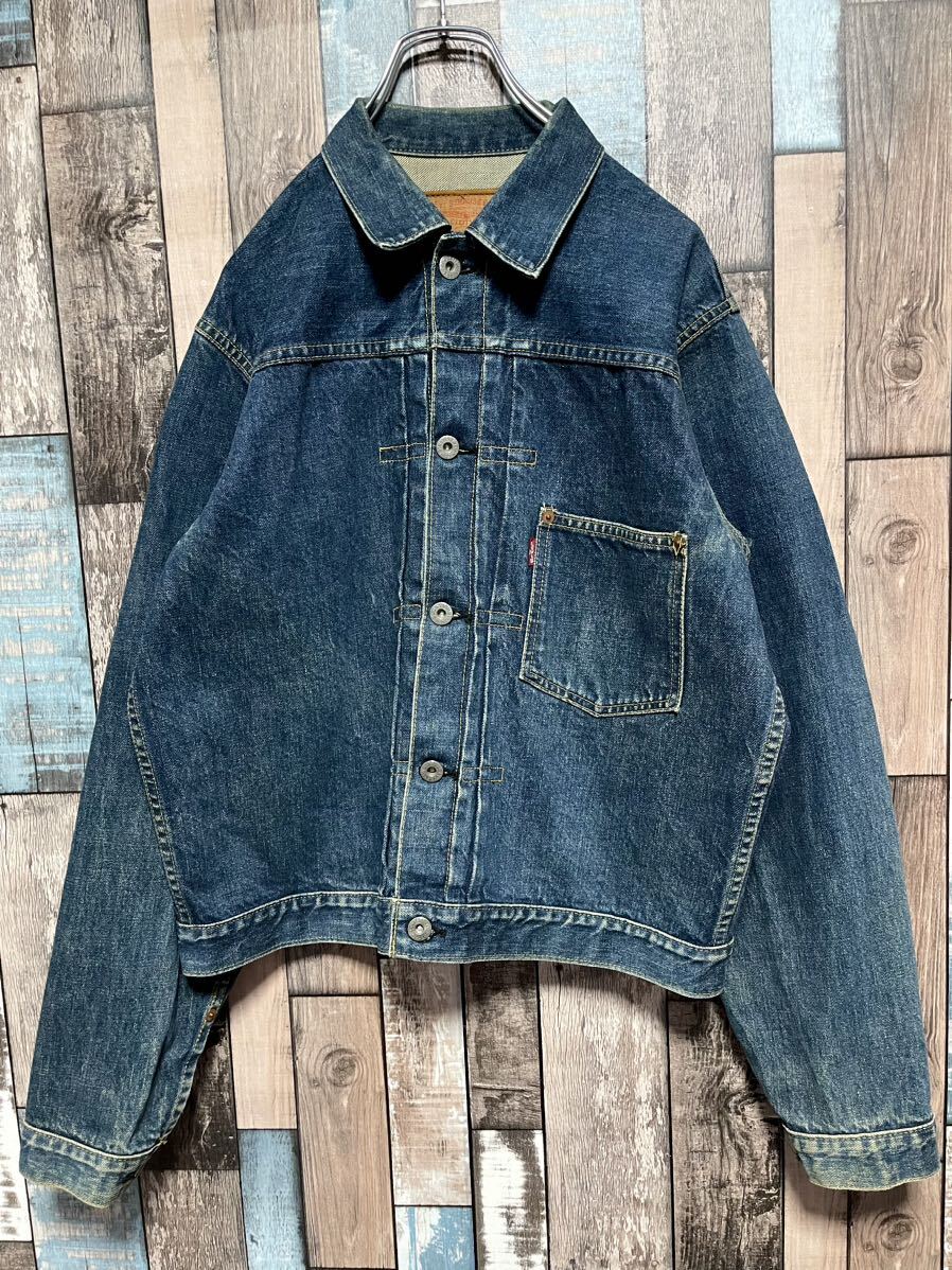 Levi's デニムジャケット 71506 BIGE ヴィンテージ 熱い販売