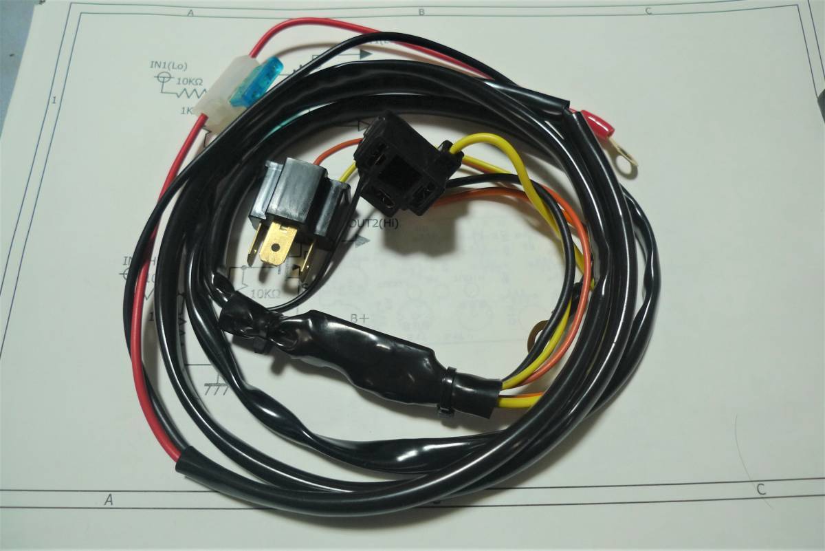  （H4 2灯用）MOSFET超小型ヘッドライトブースターの画像1