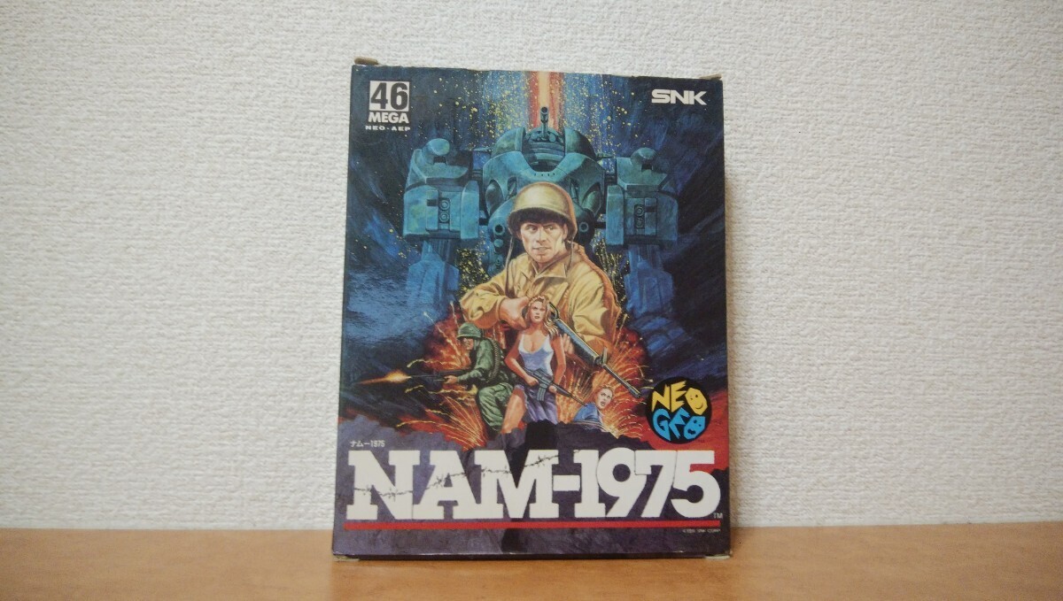 ソフト未使用品　ネオジオROM NEOGEO SNK ナム 1975 NAM-1975 コレクション ロムカセット (NEOGEO) ナム1975 (管理：8112)_画像1