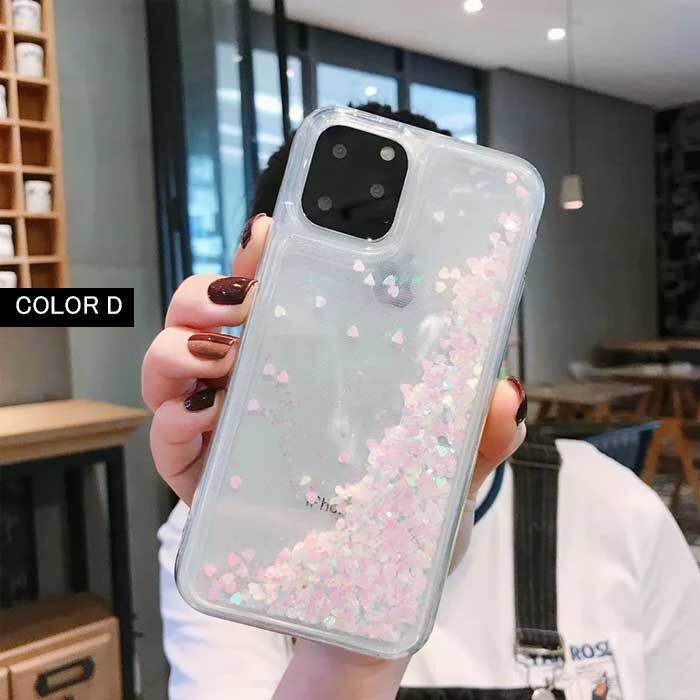 iPhone 対応 ケース iPhone12 ケース iphone11 iphone X/XS 携帯 流砂カバー TPU 流れるケース 耐衝撃 手触り良い ☆COLOR B_画像9