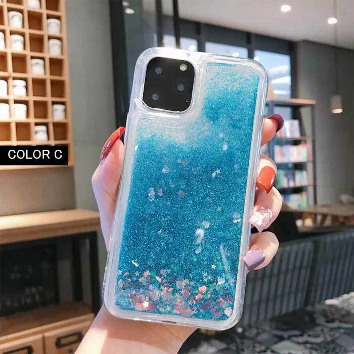 iPhone 対応 ケース iPhone12 ケース iphone11 iphone X/XS 携帯 流砂カバー TPU 流れるケース 耐衝撃 手触り良い ☆COLOR B_画像8