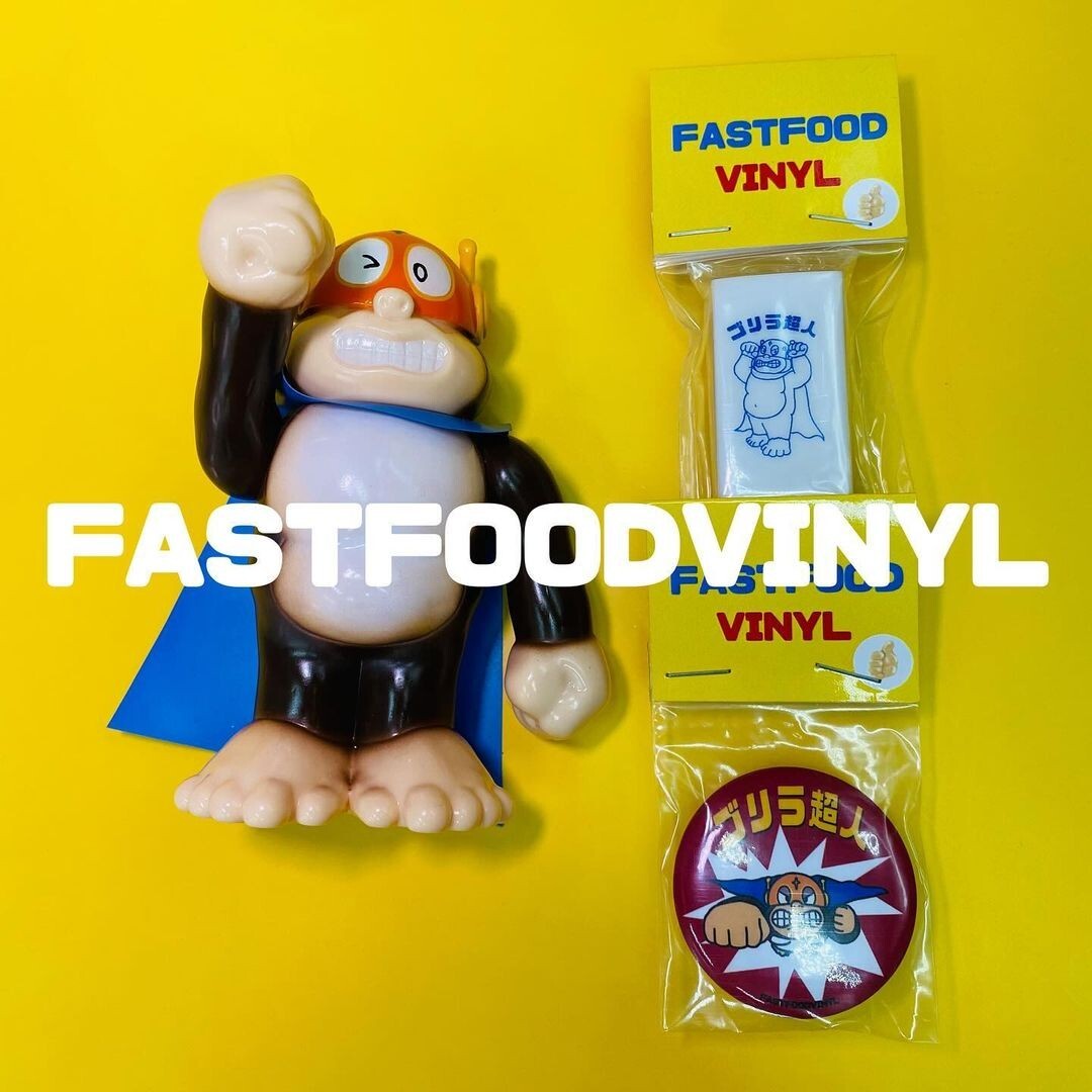 新品 FASTFOOD VINYL TOYS ILUILU zollmen UZUMARK IZUMONSTER mutant vinyl hardcore hxs tkom リアルヘッド 真頭玩具 realhead廣田彩玩所_画像2