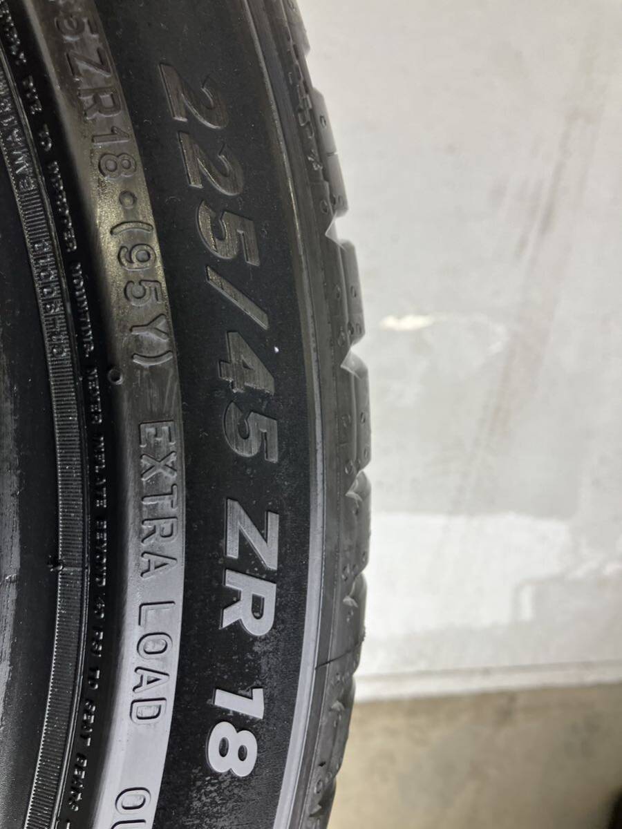 2本1セット　225/45 R18 22年製　パイロットスポーツ　5 _画像4