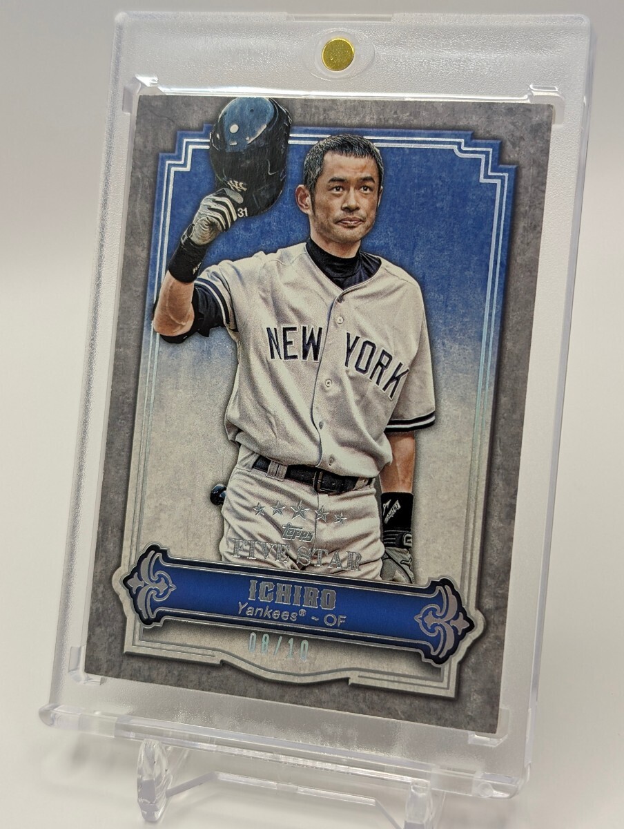 【10枚限定】イチロー/2012/Topps/FIVE STAR/ヤンキースの画像2