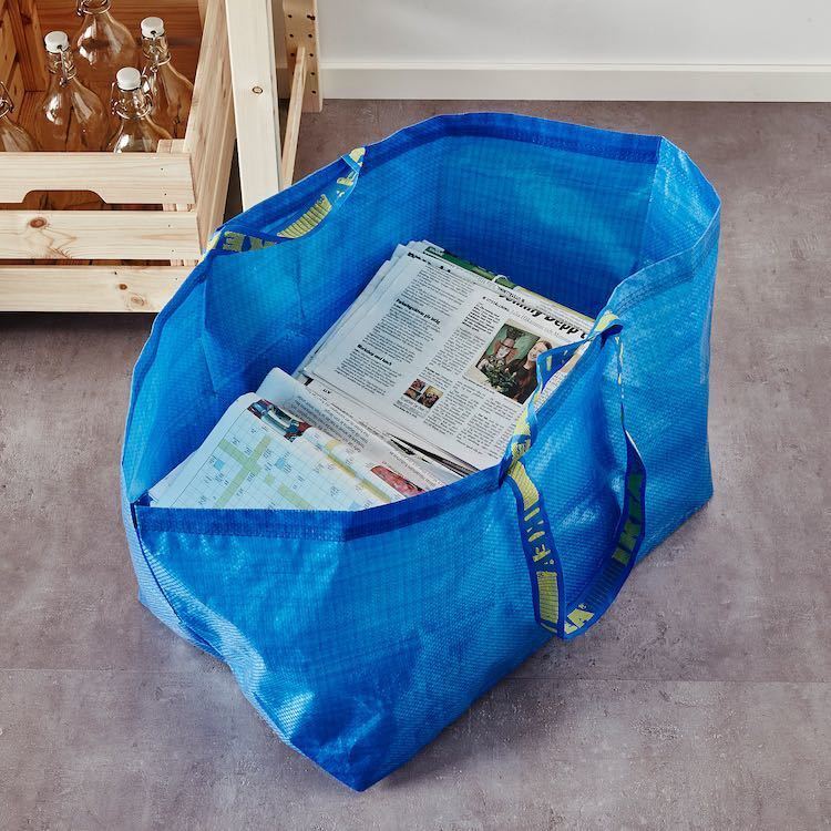 IKEAflaktaL размер 4 шт. комплект эко-сумка место хранения сумка 