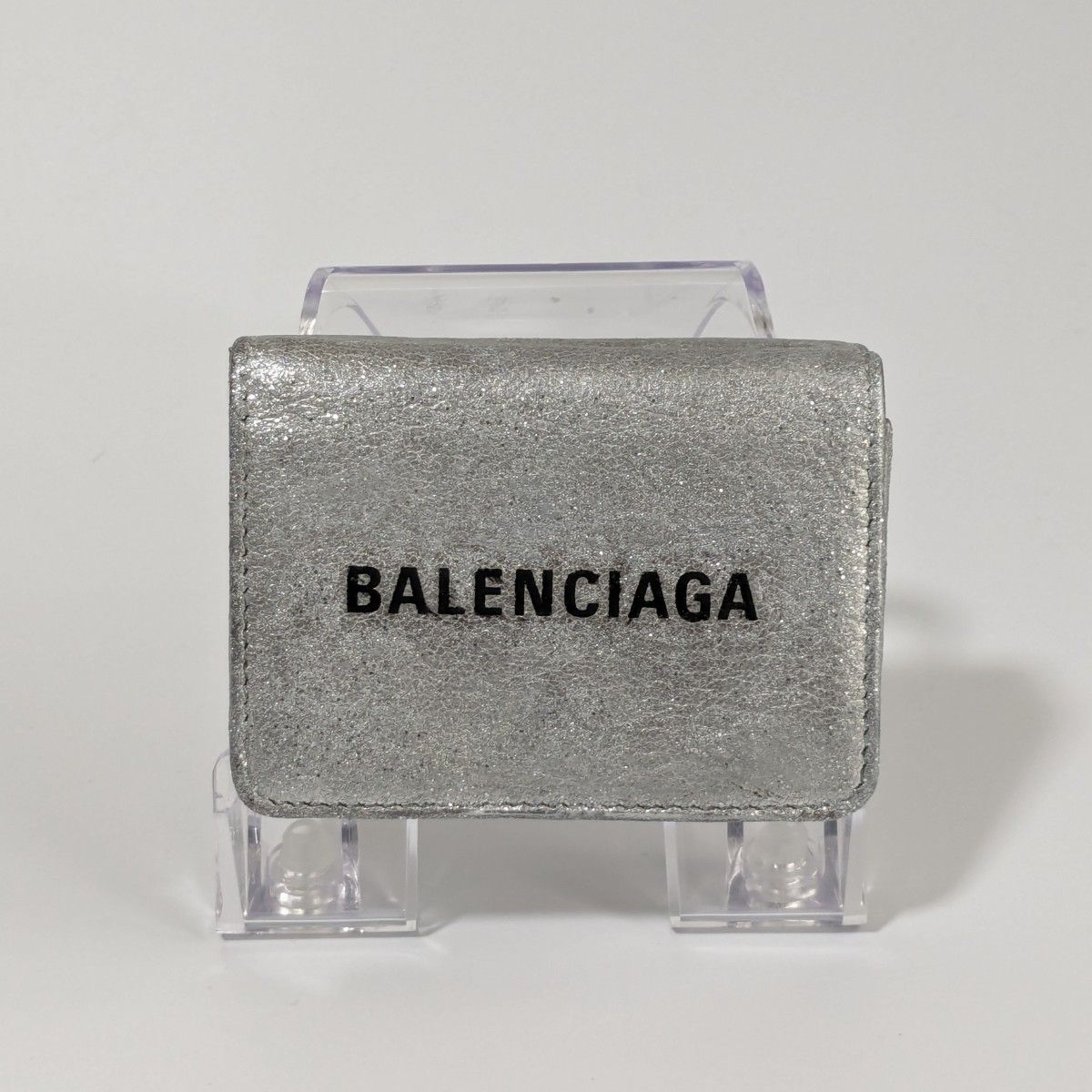 【BALENCIAGA】箱付　三つ折り財布　ミニウォレット　男女兼用 バレンシアガ